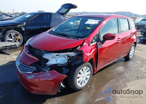2016 Nissan Versa Note S (Sr)/S Plus/Sl/Sr/Sv z USA, uszkodzony, nr VIN 3N1CE2CP9GL403588